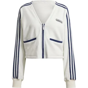 Dámský svetr adidas Originals Towel Cardigan White 6 (XXS)