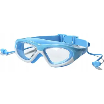 Plavecké brýle BRÝLE PLAVECKÉ BRÝLE DO BAZÉNU SNADNÉ ZAPÍNÁNÍ PROTI ZAMLŽOVÁNÍ DĚTSKÉ