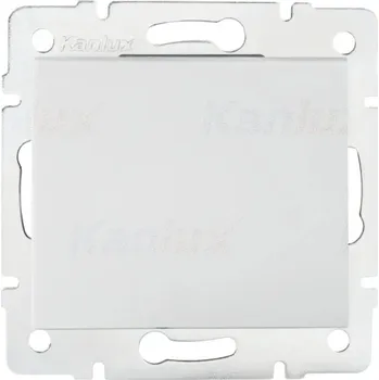 vypínač Jednopólový vypínač pod omítku Kanlux 25068 bílý