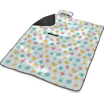 deka Sablio Plážová deka Dětské hračky: 200x140 cm