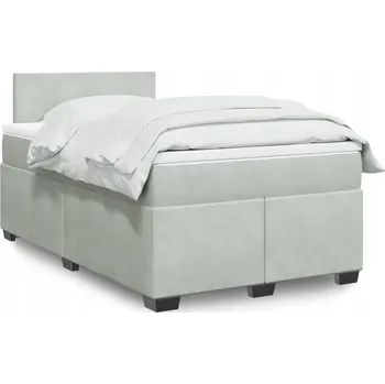 Postel Jednolůžková dřevěná postel VidaXL 120x200 cm bílá