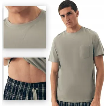 Pánské pyžamo Henderson pánské pyžamo Dexter krátký rukáv velikost 3XL