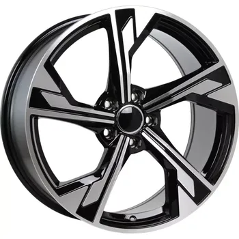 Alu kolo Alu kola Racing Line B5419, 18x8 5x112 ET40, černá + leštění vhodné pro Audi A4 B9 (od 2015), Audi A5 B10 (od 2025), Audi S4 B9 (od 2016)