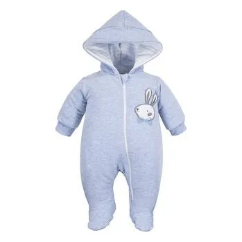 Kojenecký body EWA 978824 RUN&FUN Kombinezon ocieplany niebieski 68