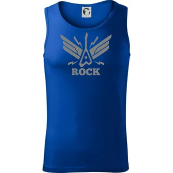 Rocková kytara křídla - Tílko pánské Core - XL ( Královská modrá )