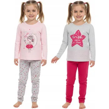 Dívčí pyžamo HVĚZDIČKY VÍLA Dívčí pyžamo, BAVLNĚNÉ, souprava 2ks 3-4 roky 104cm