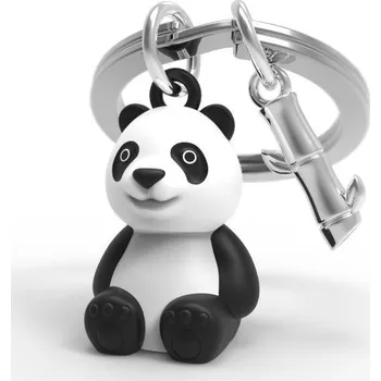 Školní batoh MTM Klíčenka - Panda s bambusem