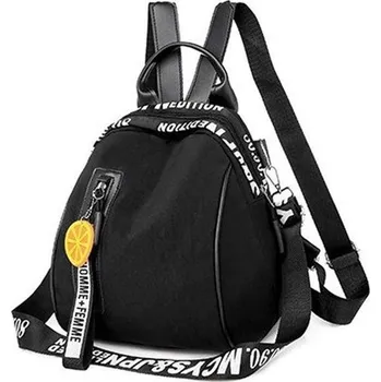 Městský batoh Dámský MINI crossbody batůžek s popruhem Home Černý, Model Bez přívěšku Lifestyle 20522214s4