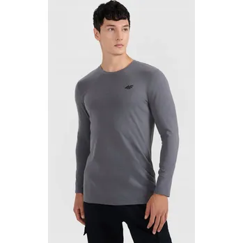 Tričko s dlouhým rukávem 4F TSML, kulatý , velikost M