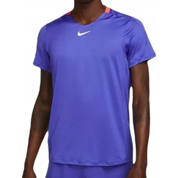 Pánské tričko Pánské tenisové Tričko Nike Advantage Crew Top Slim Fit DD8317-430 XXL