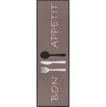 Hanse Home Běhoun Cook & Clean 105724 Brown White Rozměry koberců: 50x150