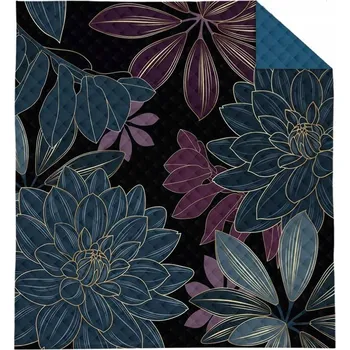 Prostěradlo Přehoz na postel Detexpol polyester 170 cm x 200 cm fialový