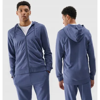 Pánská móda PÁNSKÁ MIKINA 4F M1768 DENIM 4FWMM00TSWSM1768 32S vel. L