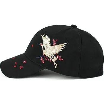 Kšiltovka Dámská i dívčí bavlněná kšiltovka Tsuru Černá Artofpolo 97k-cube