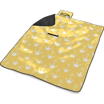 deka Sablio Plážová deka Princeznovské korunky: 200x140 cm