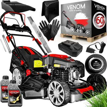 Sekačka Benzínová sekačka Venom 3,8 kW 200 cm3 koš 60 l záběr 53 cm