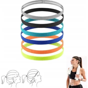 Čelenka Elastické sportovní čelenky sportovní čelenka na běhání, 6 Ks