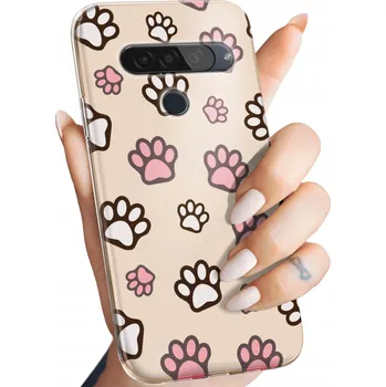 Pouzdro na mobilní telefon Zadní Kryt Hello Case pro LG G8s ThinQ béžová