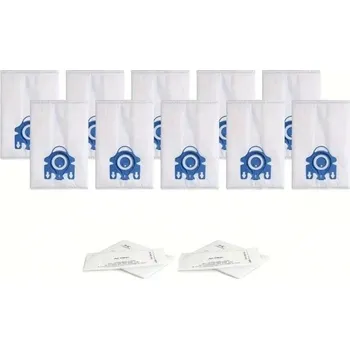 Hubice k vysavači Prachové sáčky do vysavače Mie-le GN 10 ks 5vrstvé náhradní sáčky z netkané textilie PP Spunbond pro modely Classic C1 C2 C3 Complete C2 C3 S2 S5 S8 Series