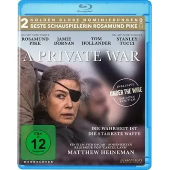 Blu-ray film A Private War, 1 Blu-ray – Heineman Matthew,Rosamund Pike,Jamie Dornan,Tom Hollander,Tucci Stanley (DE)