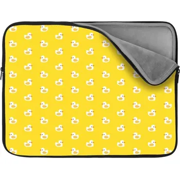 pouzdro na notebook Sablio Obal na notebook Bílé kachničky - 13"
