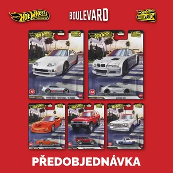 autíčko Hot Wheels Premium Boulevard 2026 141 až 145 sada 5ks - Předobjednávka