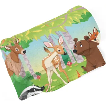 deka Sablio Deka Lesní zvířátka 2 - 190x140 cm