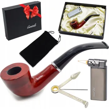 Zapalovač Dýmka na tabák + fajková ZAPALOVAČ + příslušenství