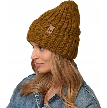 Čepice Alur zimní čepice beanie žlutá, univerzální velikost