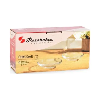 Sklenice Skleněný podšálek 10 cm - karton 6 ks