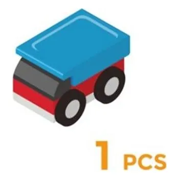 Stavebnice Geomag QBI Nákladní autíčko Pull-back