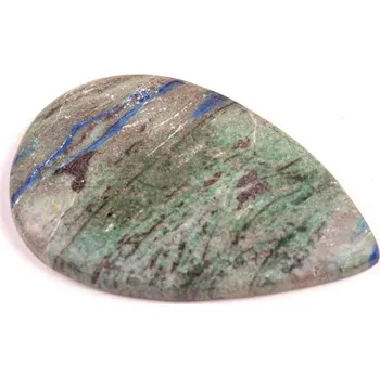 Přírodní kámen Kabošon Azurite č.7619 (39x25x5mm)