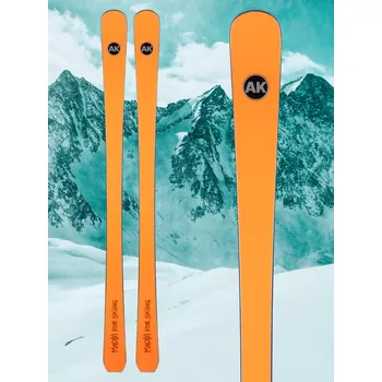 Sjezdové lyže Sjezdové lyže AK Ski ORANGE.SPEEDPOP + vázání Salomon PI12 GW