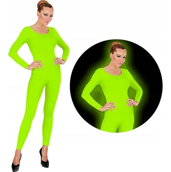 Dámský overall OVERAL PRO TANEČNICI NEONOVĚ ZELENÝ M/L