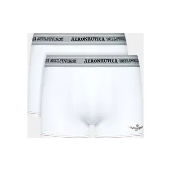 Pánské spodní prádlo Aeronautica Militare Spodní Prádlo Boxerky bílé, velikost XXL