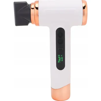 Fén Bezdrátový fén na vlasy 15000 mAh Přenosný akumulátor USB, bílý