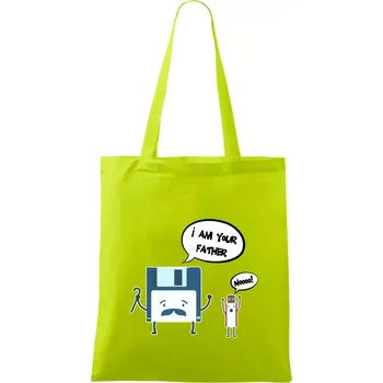 I am your father USB - Taška bavlněná - 42 x 38 cm ( Limetková )