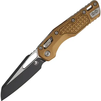 kapesní nůž Microtech MSI S/E BLACK STANDARD ALUMINUM FRAG TAN 210-1FRTA