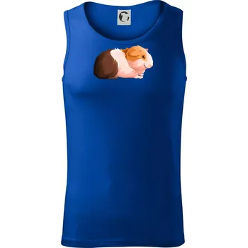 Morče - kreslené z boku - Tílko pánské Core - XL ( Královská modrá )