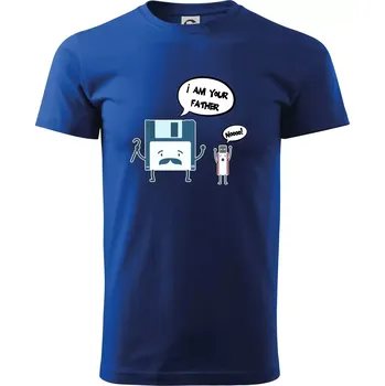 I am your father USB - Triko extra velké (5-8XL) - 7XL ( Královská modrá )