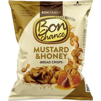 Chips Bon Chance Chlebové chipsy s medem a hořčicí