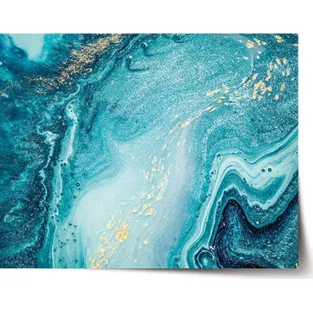 Plakát Sablio Plakát Modrý pigment - 60x40 cm