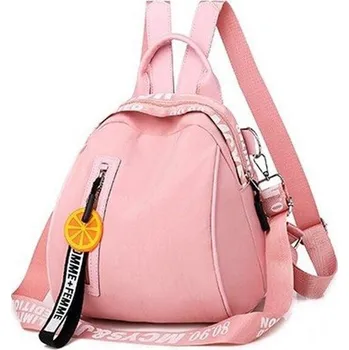 Městský batoh Dámský MINI crossbody batůžek s popruhem Home Růžový, Model Bez přívěšku Lifestyle 20522214s2