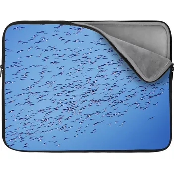 pouzdro na notebook Sablio Obal na notebook Hejno ptáků - 17"