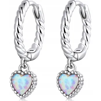 Náušnice Stříbrné náušnice ryzost 925 Zirkon jako dárek