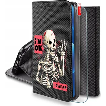 Pouzdro na mobilní telefon Flipové pouzdro KrainaGSM pro Motorola Moto G86 Power, černé