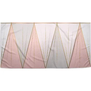 Sablio Ručník Růžovošedé jehlany - 30x50 cm