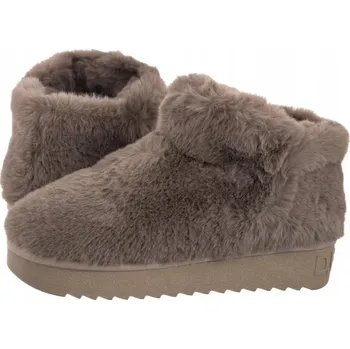 Dámská zimní obuv Dámské sněhule D.Franklin Nordic Full Taupe DFSH370019 Béžové