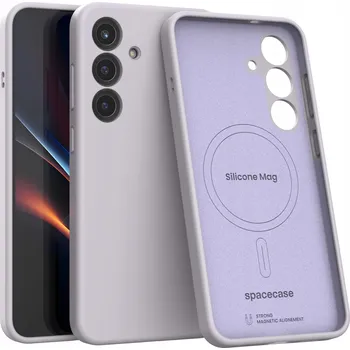 Pouzdro na mobilní telefon Zadní Kryt Spacecase pro Samsung Galaxy S25+ fialový