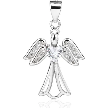Přívěsek NUBIS® Stříbrný přívěsek anděl strážný - NB-4634